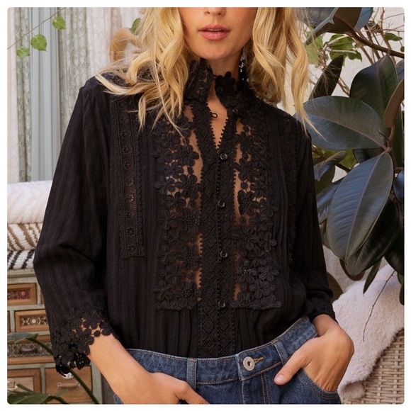 POL Authentic “Infamous” Lace Top - Picture 8 of 16